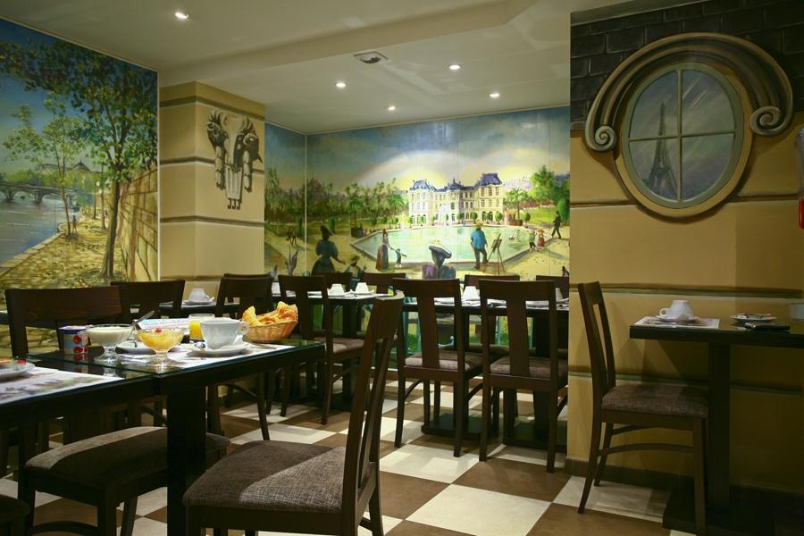 Convention Montparnasse Hotel Paris Restaurante foto