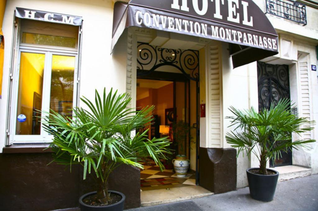 Convention Montparnasse Hotel Paris Exterior foto